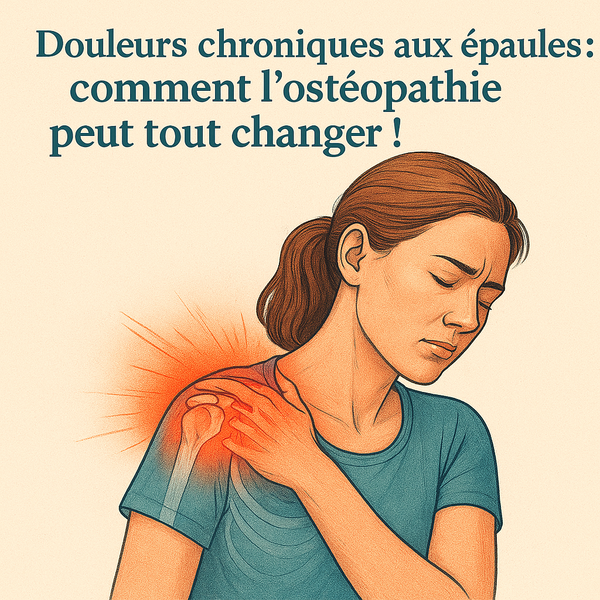 Douleurs chroniques aux épaules : comment l’ostéopathie peut tout changer !