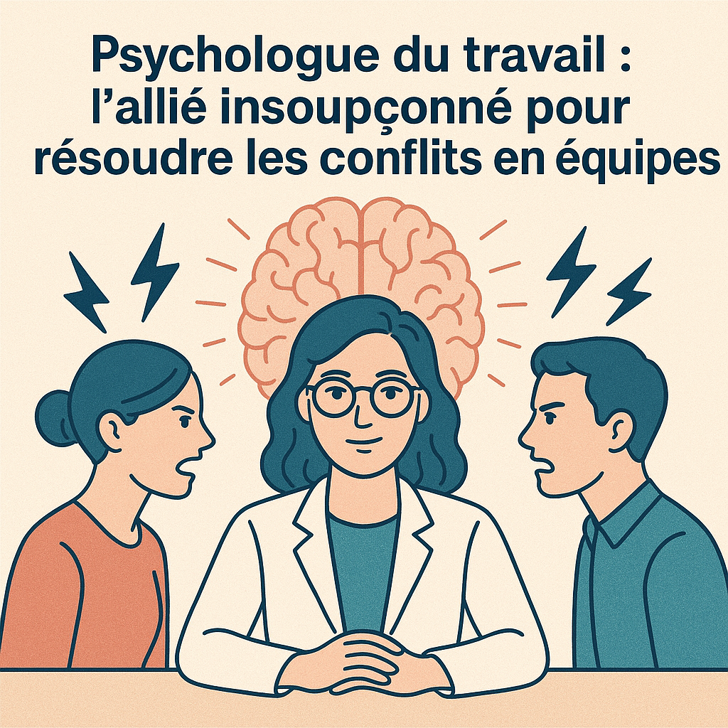 Psychologue du travail : un allié face aux conflits dans les équipes