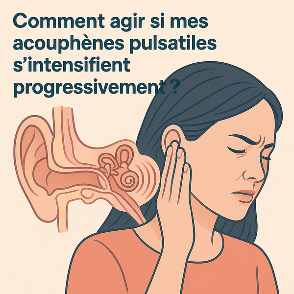 Découvrez des conseils pratiques pour réagir efficacement si vos acouphènes pulsatiles deviennent plus intenses au fil du temps.
