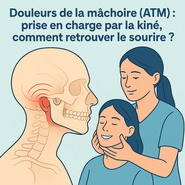 Douleurs de la mâchoire (ATM) : prise en charge par la kiné
