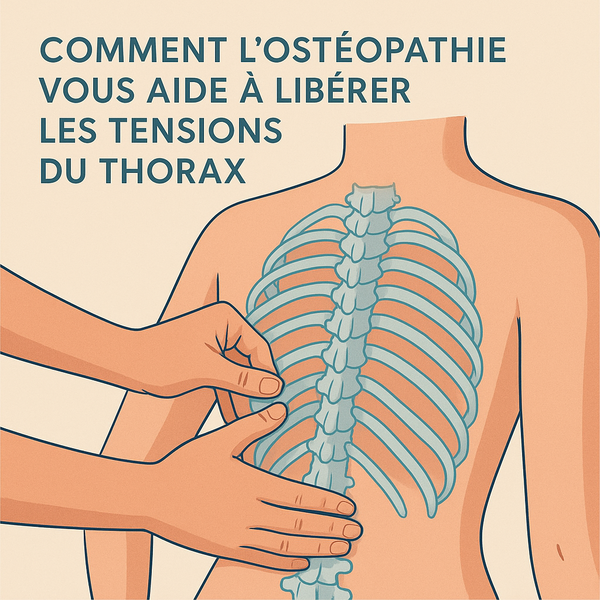 Comment l’ostéopathie aide à libérer les tensions du thorax
