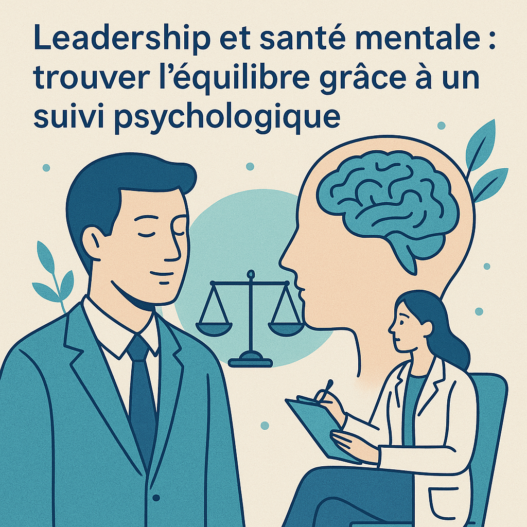 Leadership et santé mentale : trouver l’équilibre grâce à un suivi psychologique
