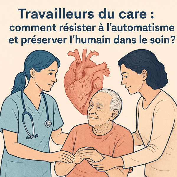 Travailleurs du care : comment éviter la déshumanisation par automatisme