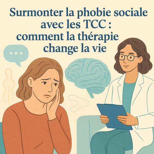 Surmonter la phobie sociale avec les TCC : comment la thérapie change la vie