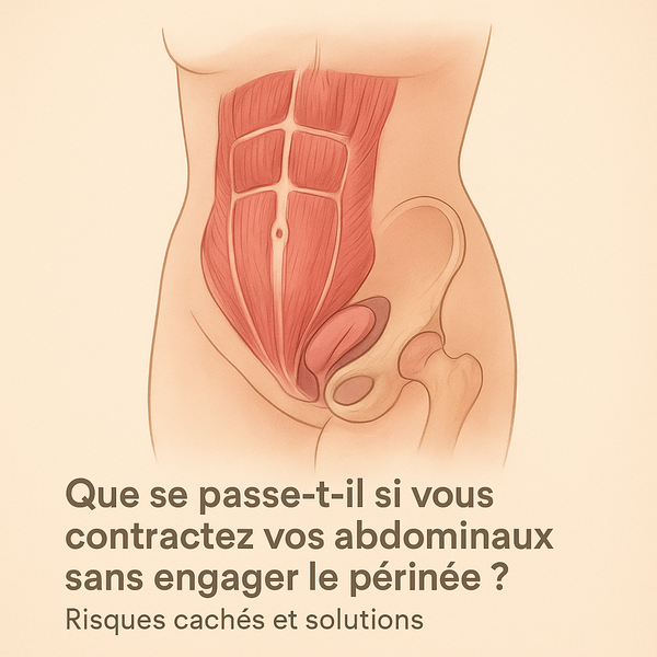 Que se passe-t-il si vous contractez vos abdominaux sans engager le périnée