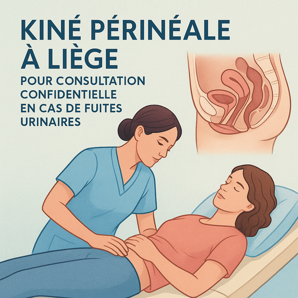 Kiné périnéale à Liège pour consultation confidentielle en cas de fuites urinaires