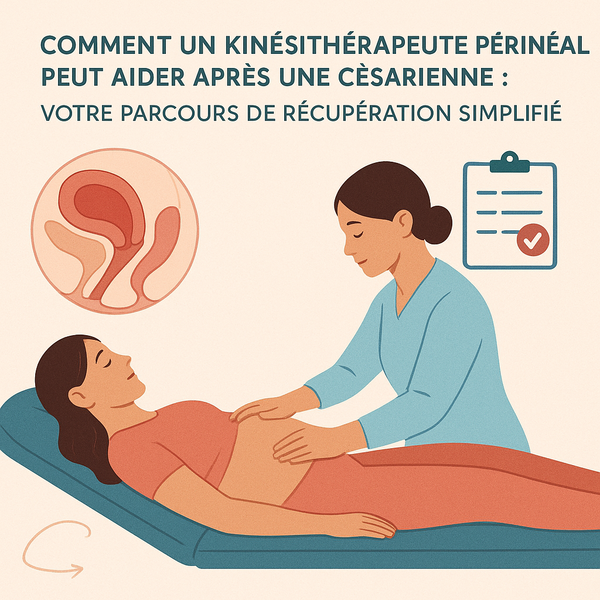 Comment un kinésithérapeute périnéal peut aider après une césarienne