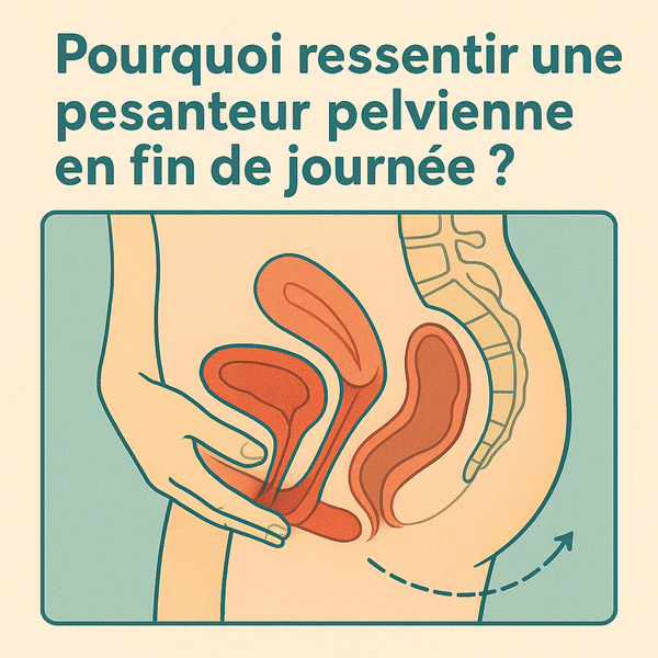 Pourquoi certaines femmes ressentent une pesanteur pelvienne en fin de journée