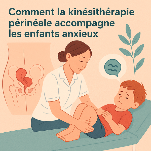 Voici comment la kinésithérapie périnéale accompagne les enfants anxieux