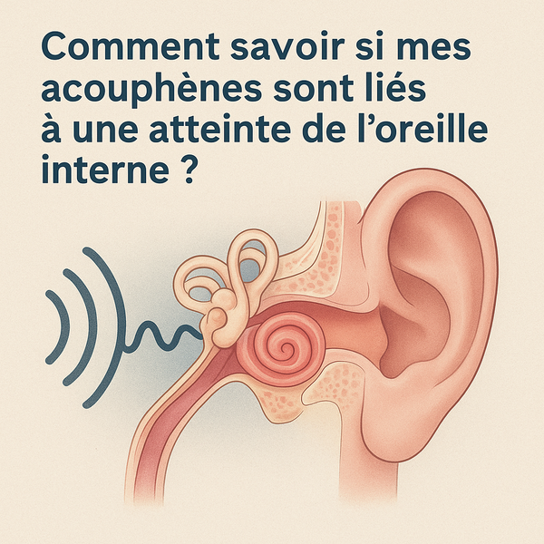 Découvrez des conseils pour identifier si vos acouphènes sont causés par un problème de l’oreille interne.