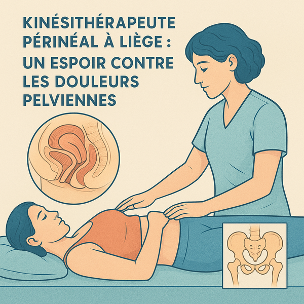 Kinésithérapeute périnéal à Liège pour douleurs pelviennes chroniques