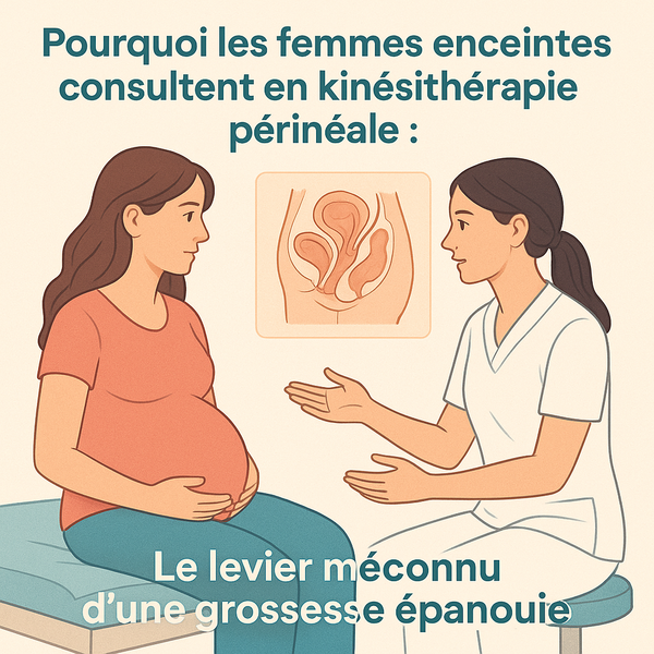 Pourquoi les femmes enceintes consultent en kinésithérapie périnéale