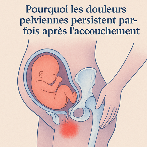 Pourquoi les douleurs pelviennes persistent parfois après l’accouchement