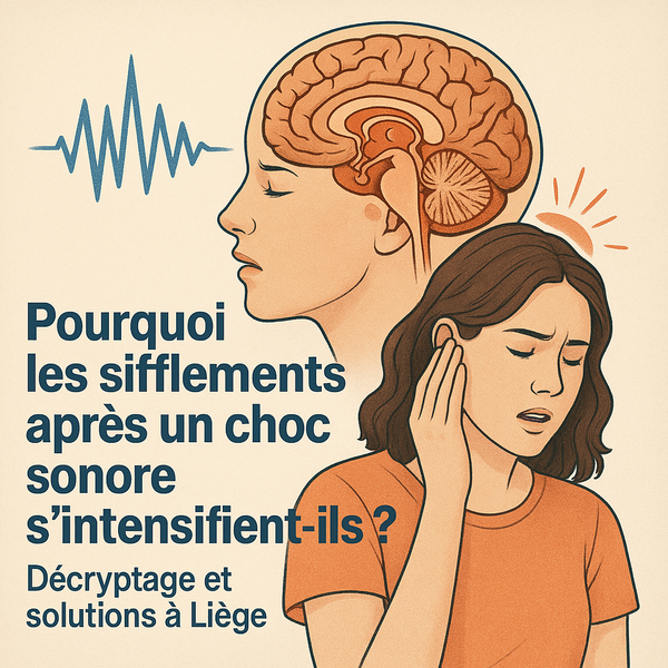 Pourquoi mes sifflements se renforcent-ils après un traumatisme sonore ?