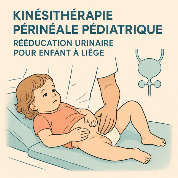 Voici comment la kinésithérapie périnéale améliore la miction chez l’enfant