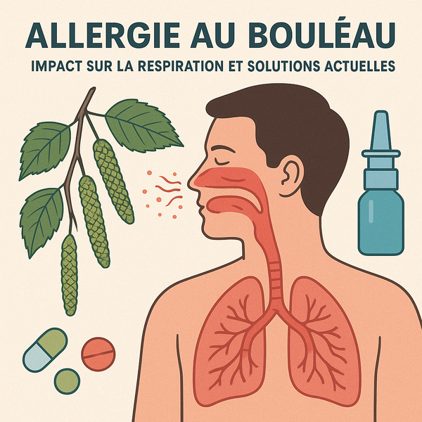 Allergie au bouleau : impact sur la respiration et solutions actuelles