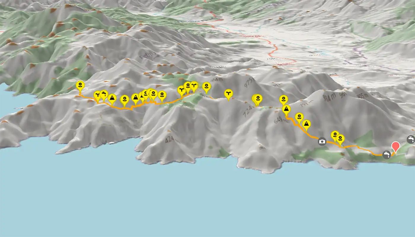 Lycian Way hike as alternative to Haute Route Switzerland