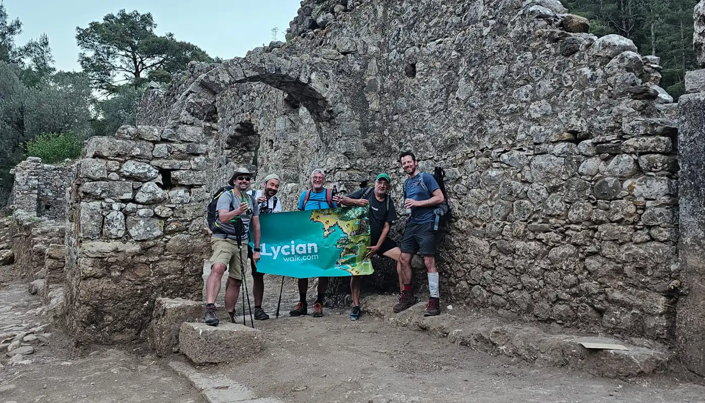 Lycian Way Mediterranean trail compared with Via Francigena Italy
