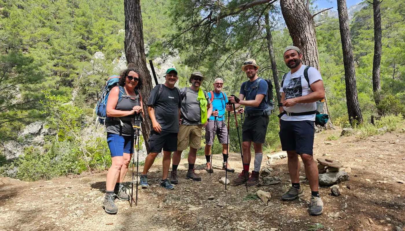 Lycian Way trekking like Yosemite National Park Half Dome hike