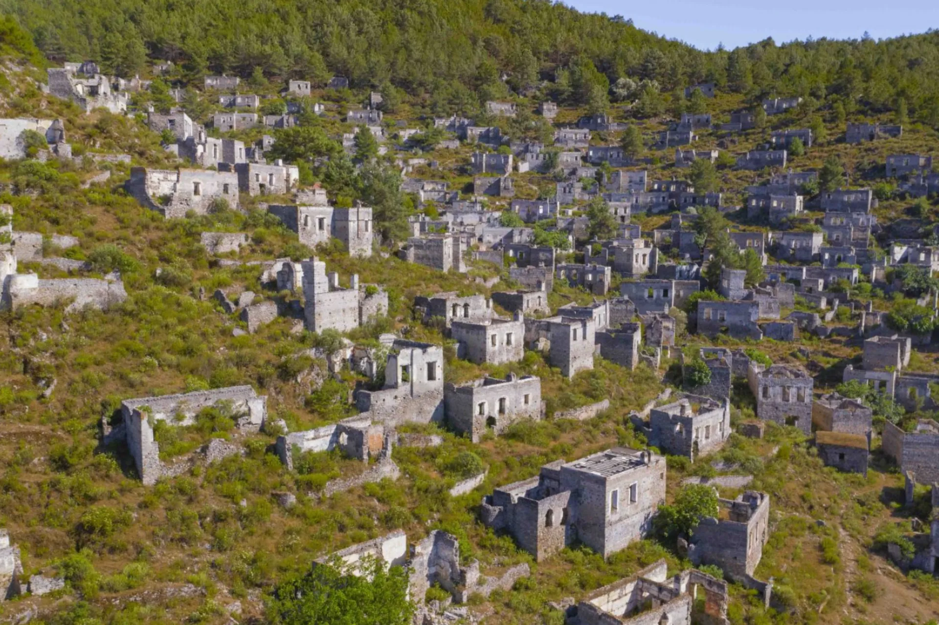 Kayaköy Ruins – Abandoned Village on the Lycian Coast, Turkey