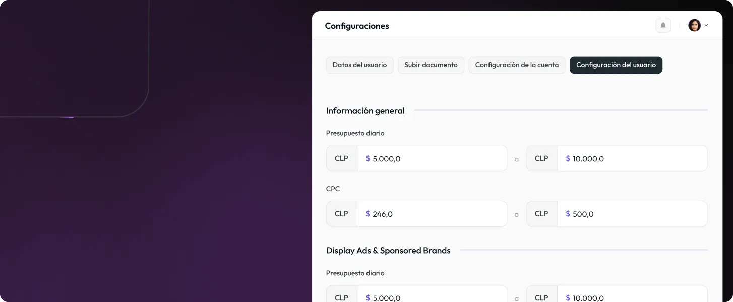 A screenshot of a computer screen with a purple background.