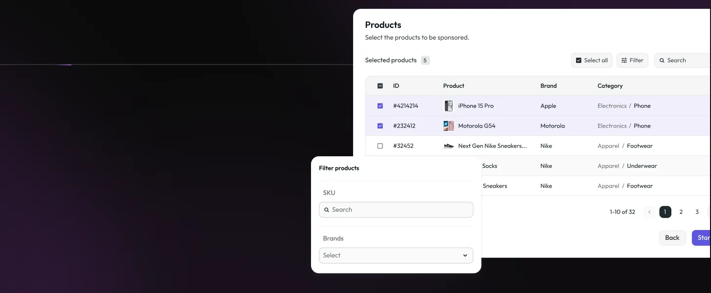 A screenshot of a web page with a purple background.