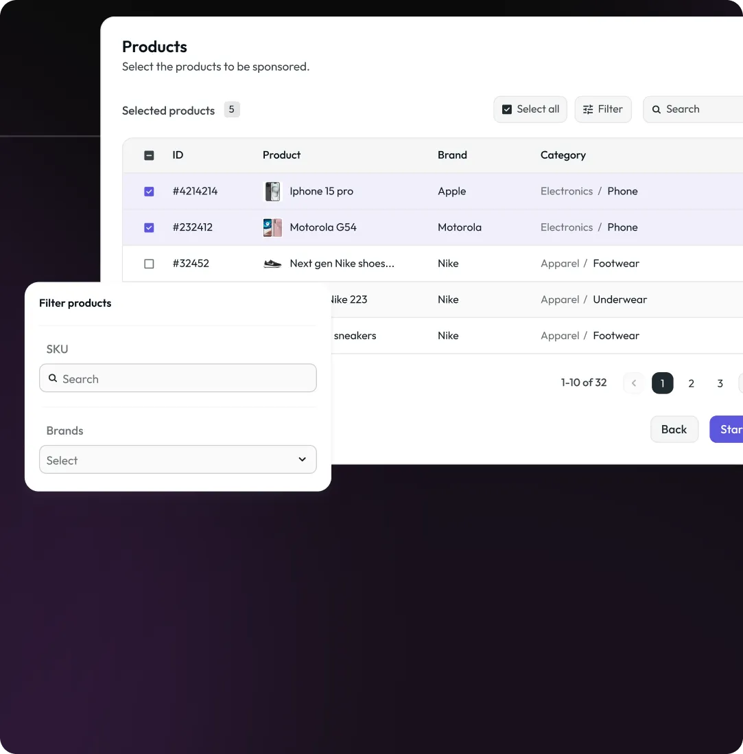 A screenshot of a web page with a purple background.