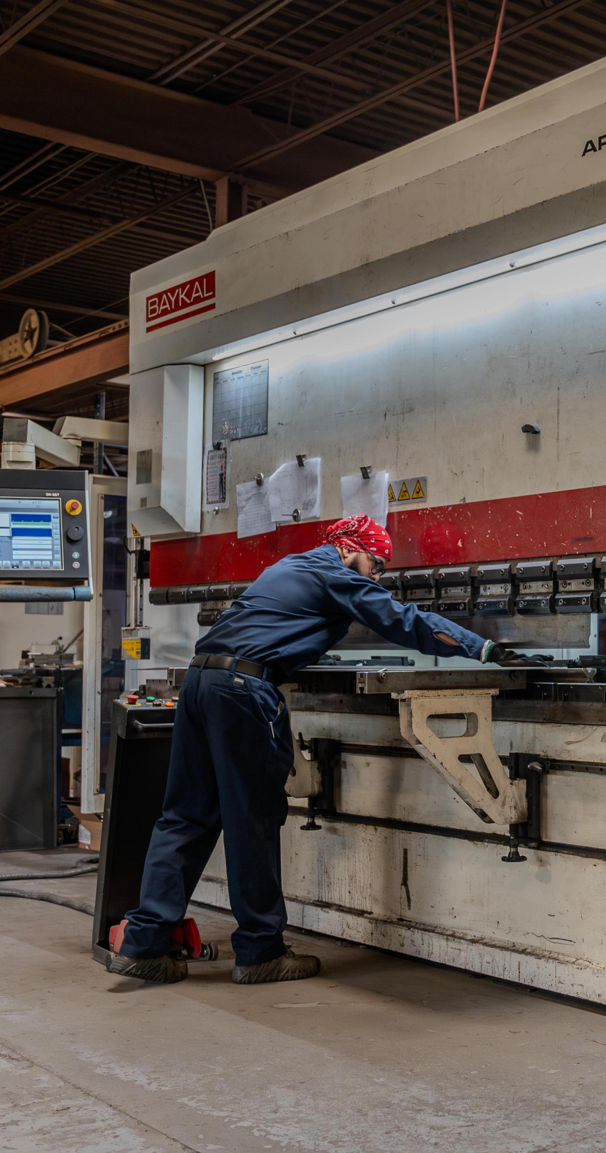 image of quality control check (for a manufacturing plant)