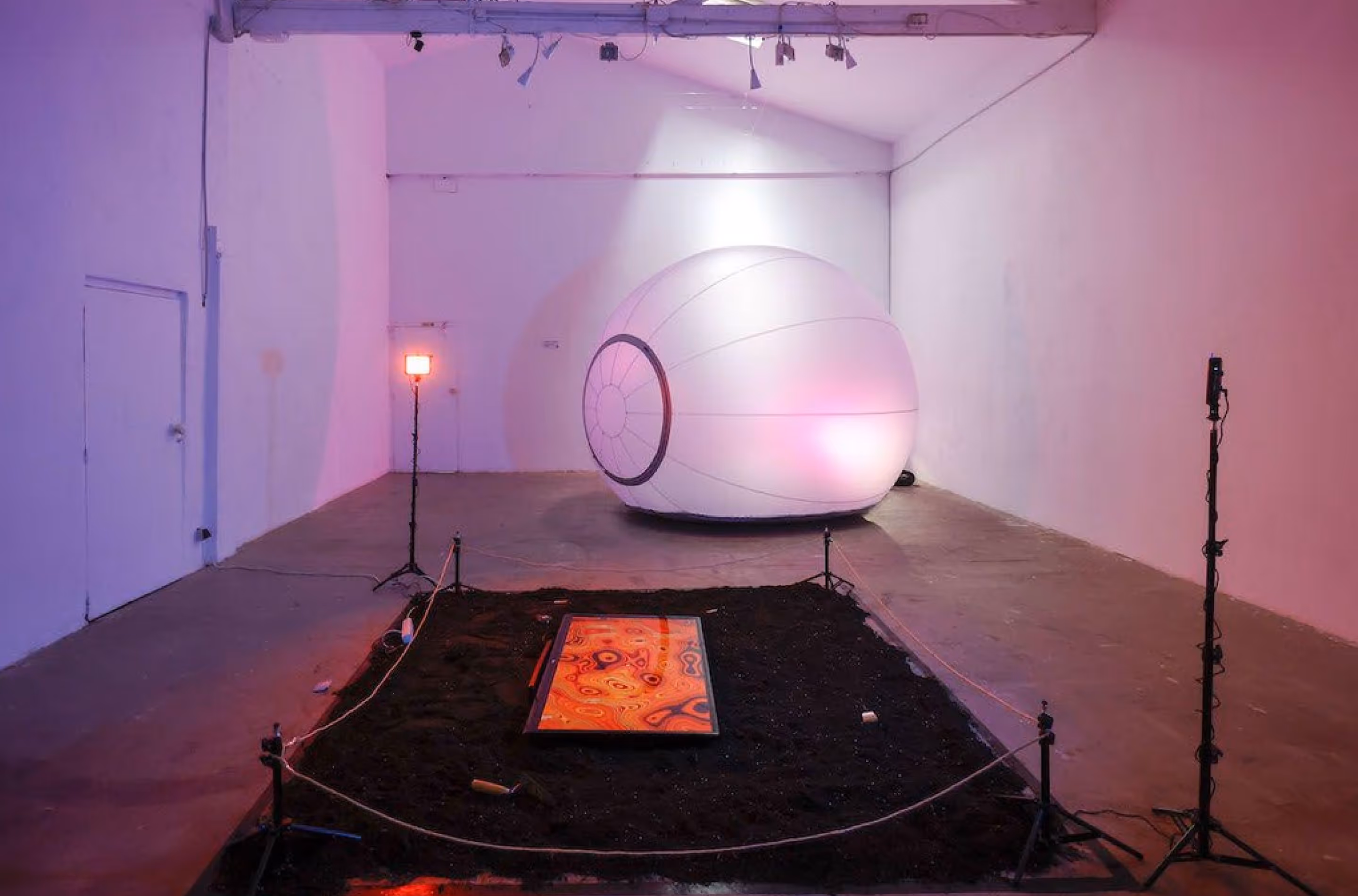 De showcase van Oxytocina Machina (pilot) tijdens Ars Electronica.