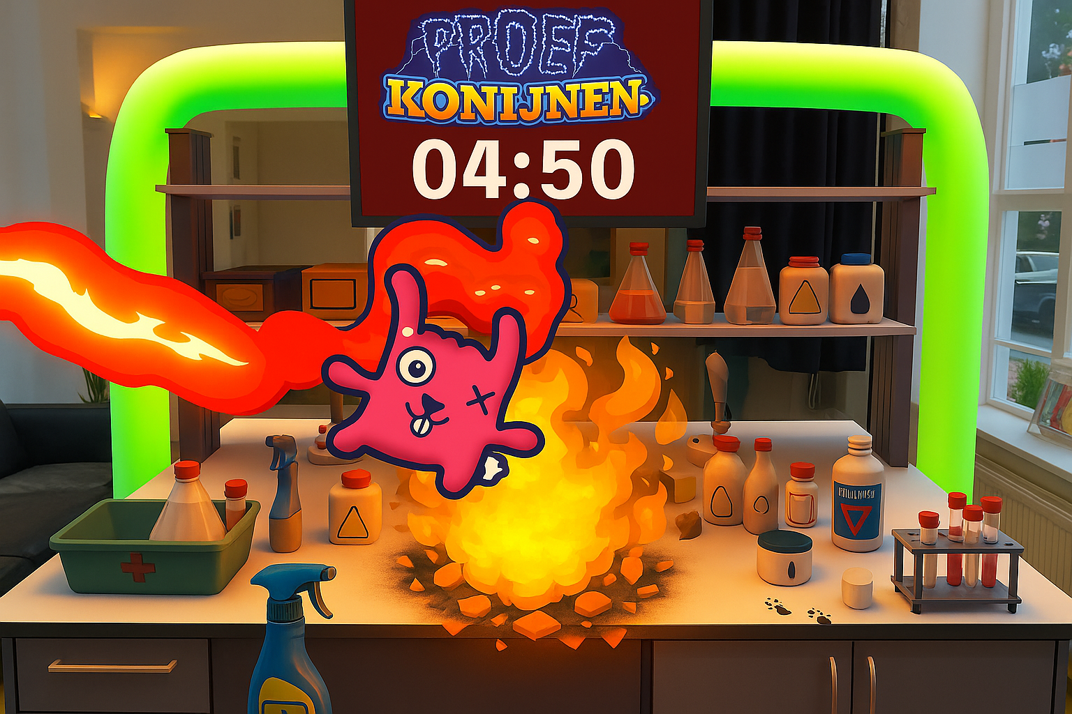 XR Proefkonijnen: an educational VR experience for curious minds