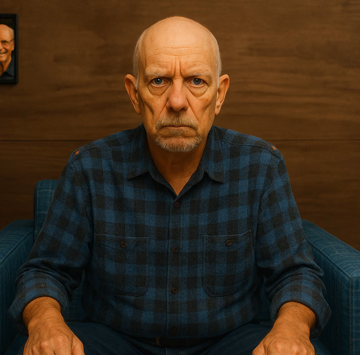 Grumpy Walter, a conversational AI character developed by Studio Vrij to train healthcare professionals in handling resistant and difficult patients