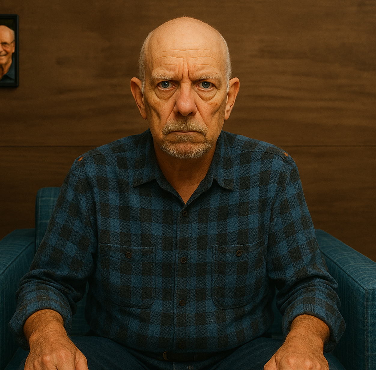 Grumpy Walter, een conversationeel AI-karakter ontwikkeld door Studio Vrij om zorgprofessionals te trainen in het omgaan met weerstand en moeilijke patiënten