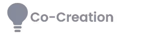 Glühbirne bedeutung für Zusammenarbeit zwischen Kunden und Codenius in Co-Creation