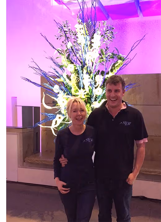 Profile Pic Katrina and James of Stems Edinburgh