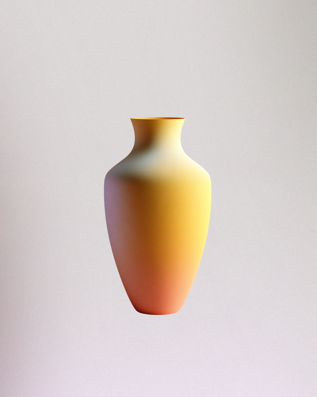 Yellow vase