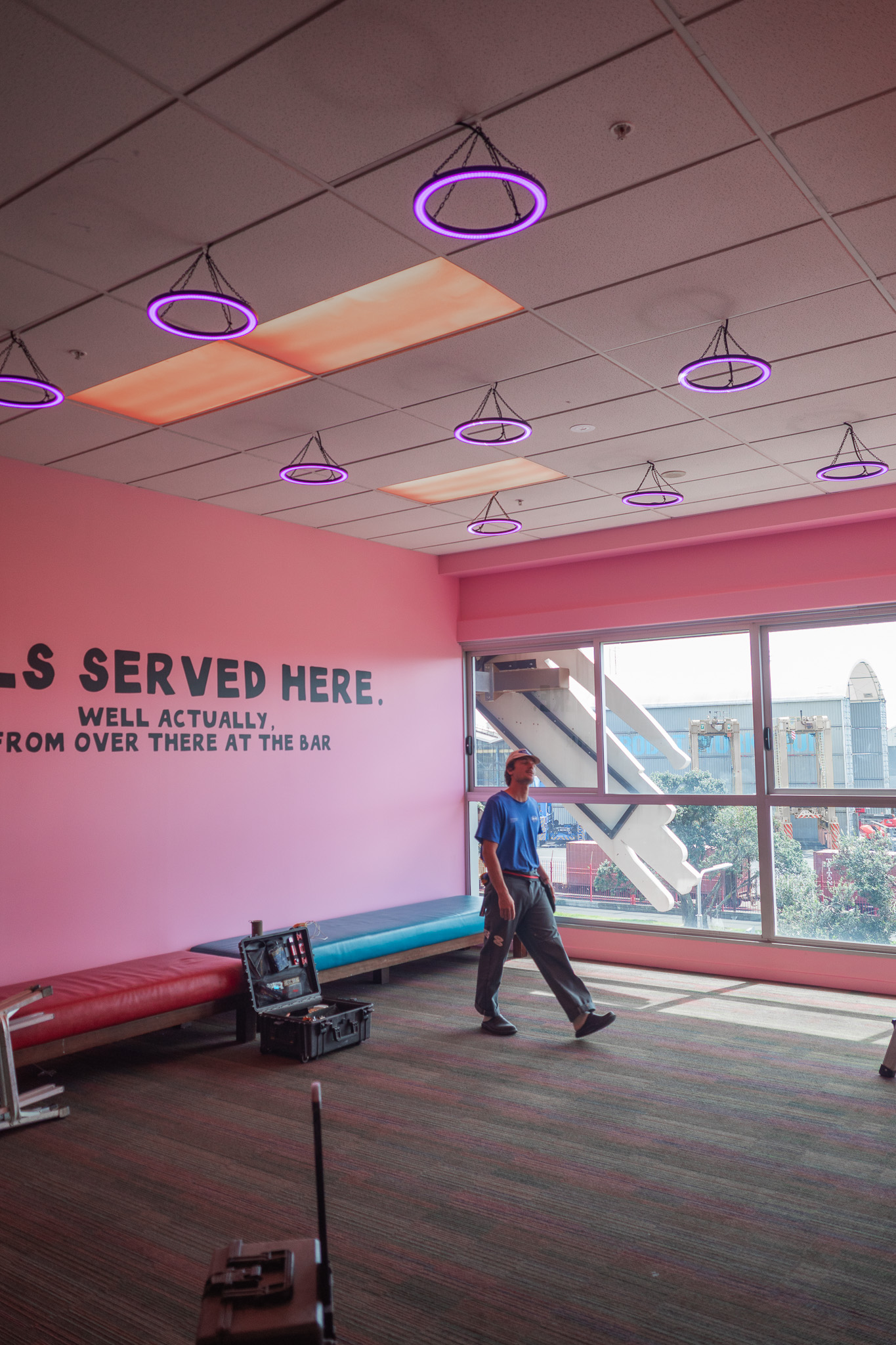 Pals at Spark Arena: Branded Bar Design