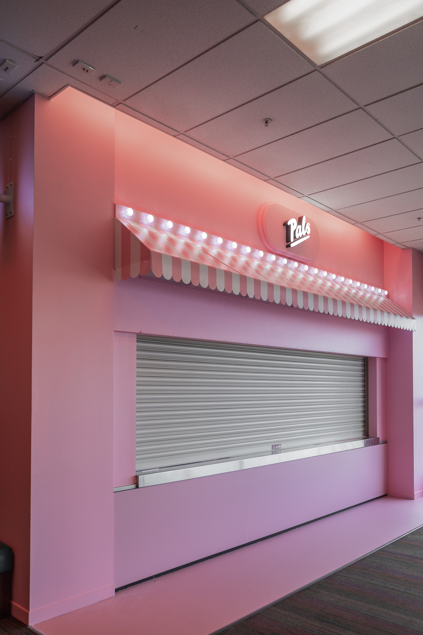 Pals at Spark Arena: Branded Bar Design