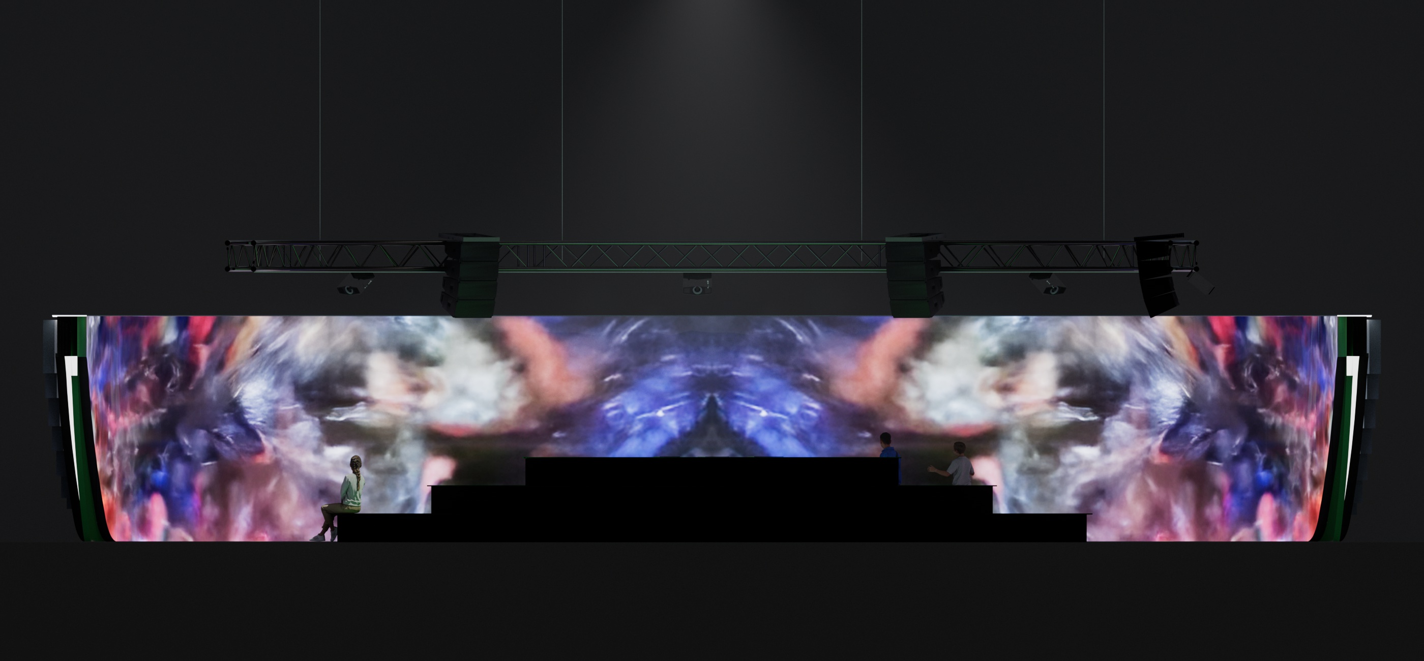 Spotify Chromaseum: Interactive Experience Concept