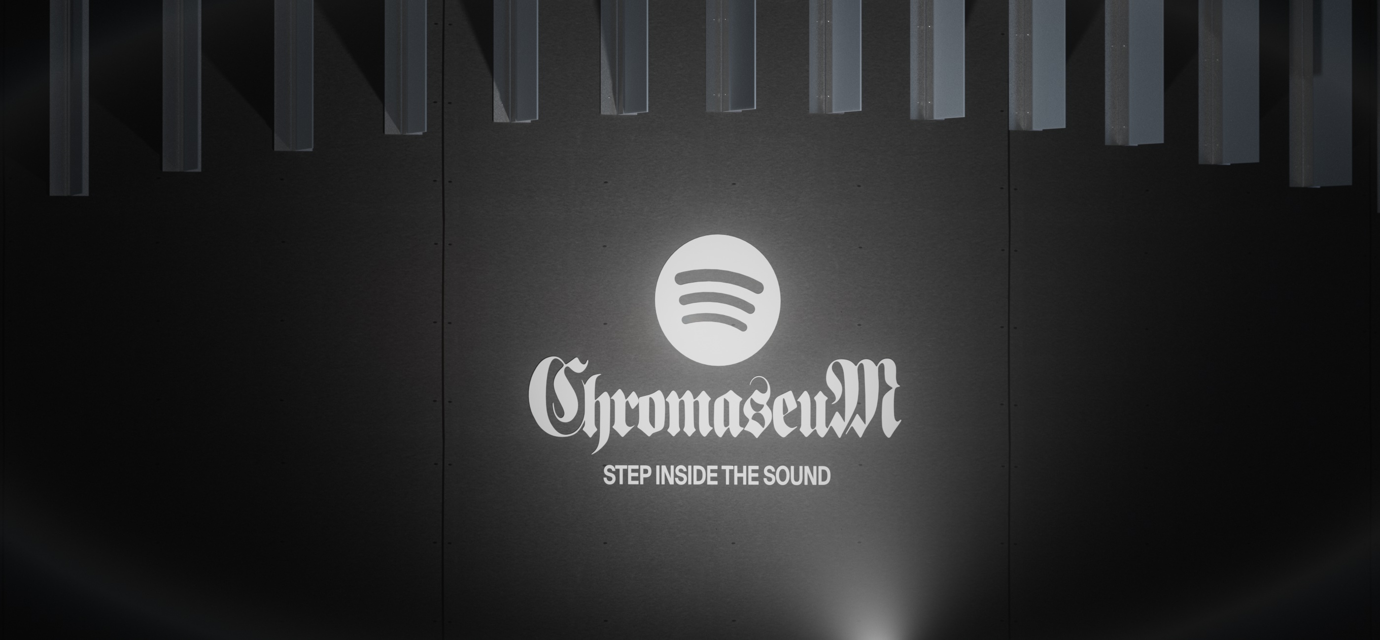 Spotify Chromaseum: Interactive Experience Concept