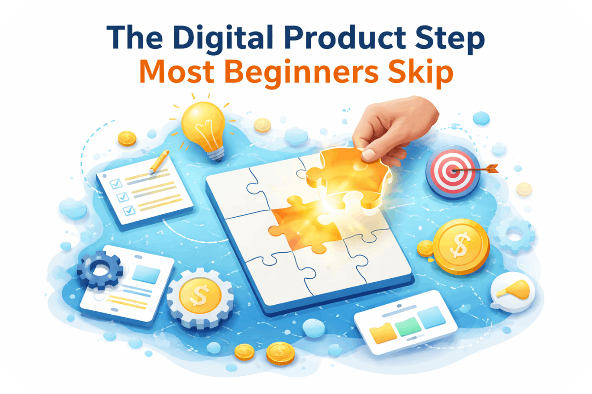 The Digital Product Step Most Beginners Skip