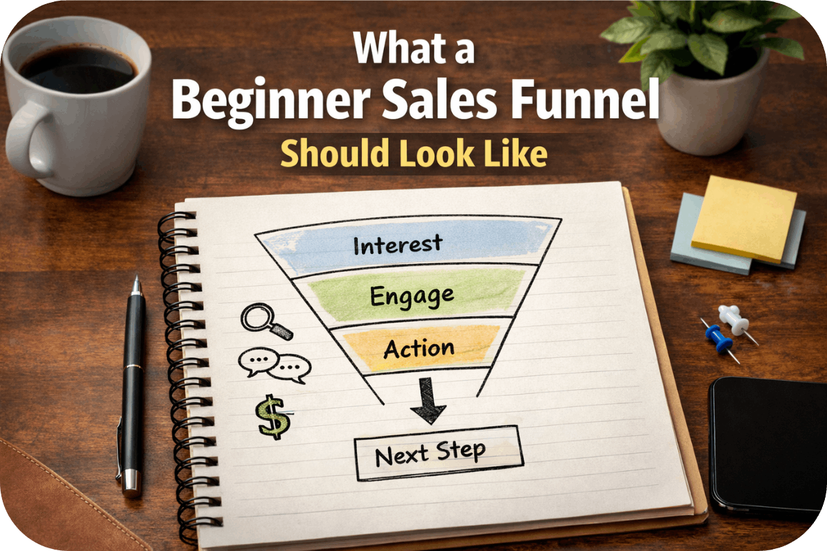 What a Beginner Sales Funnel Should Look Like 