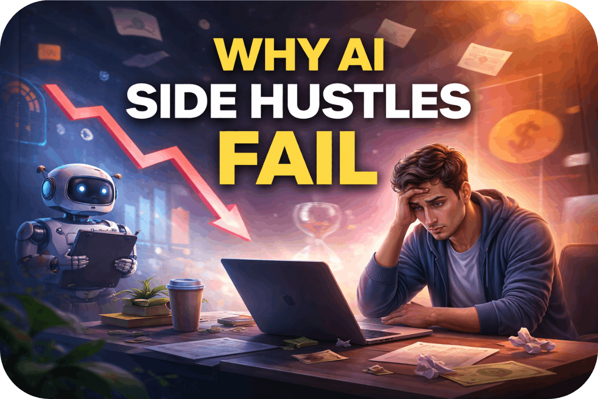 Why Most AI Side Hustles Fail After the First Month