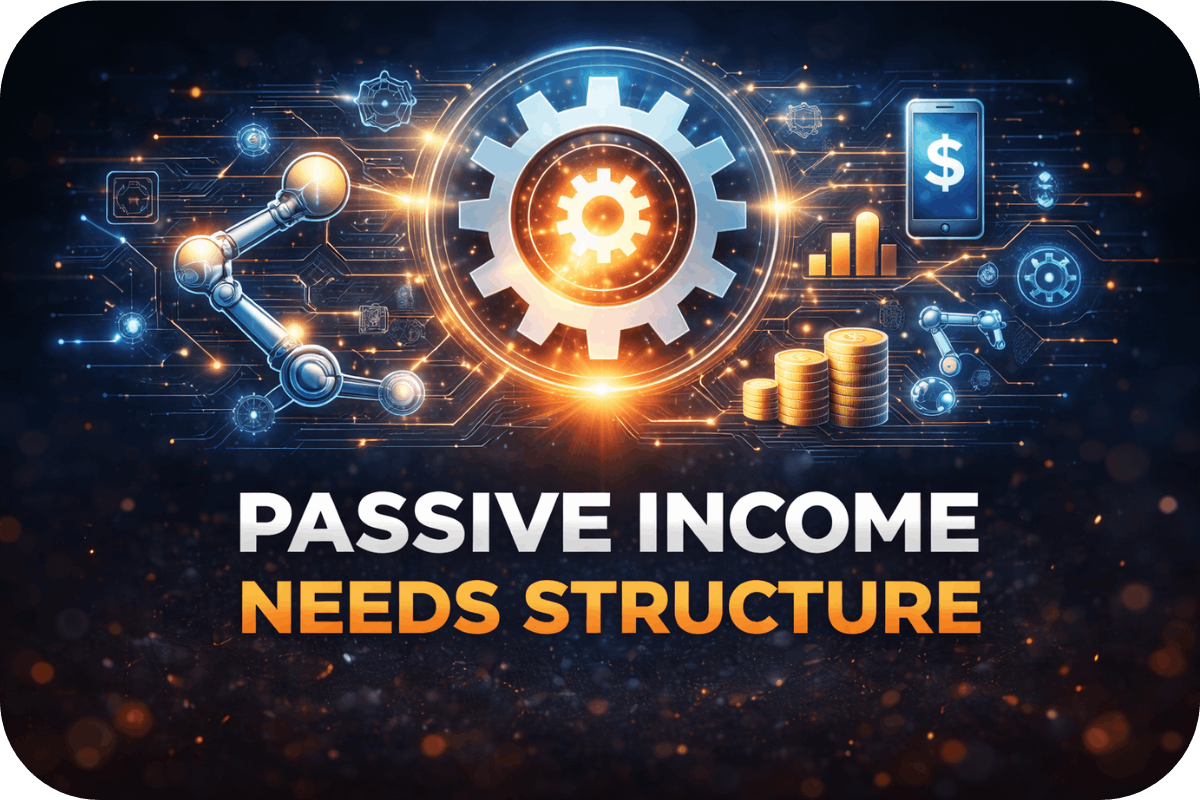 Passive Income Isn’t Passive Without a System