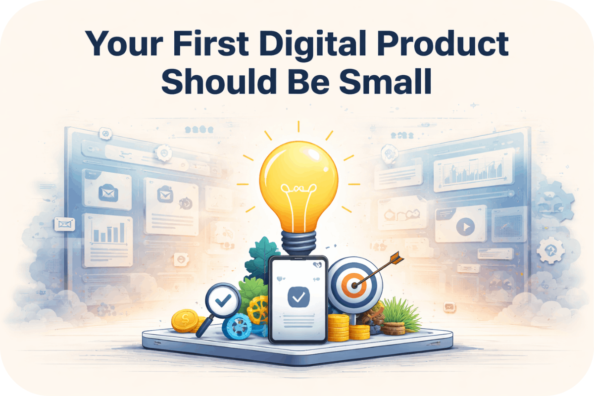 Your First Digital Product Should Be Small