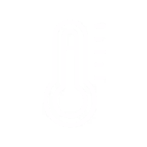 Temperatuur Symbool Wit