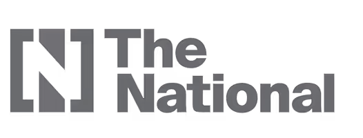 The National logo with stylized 'N' and text.
