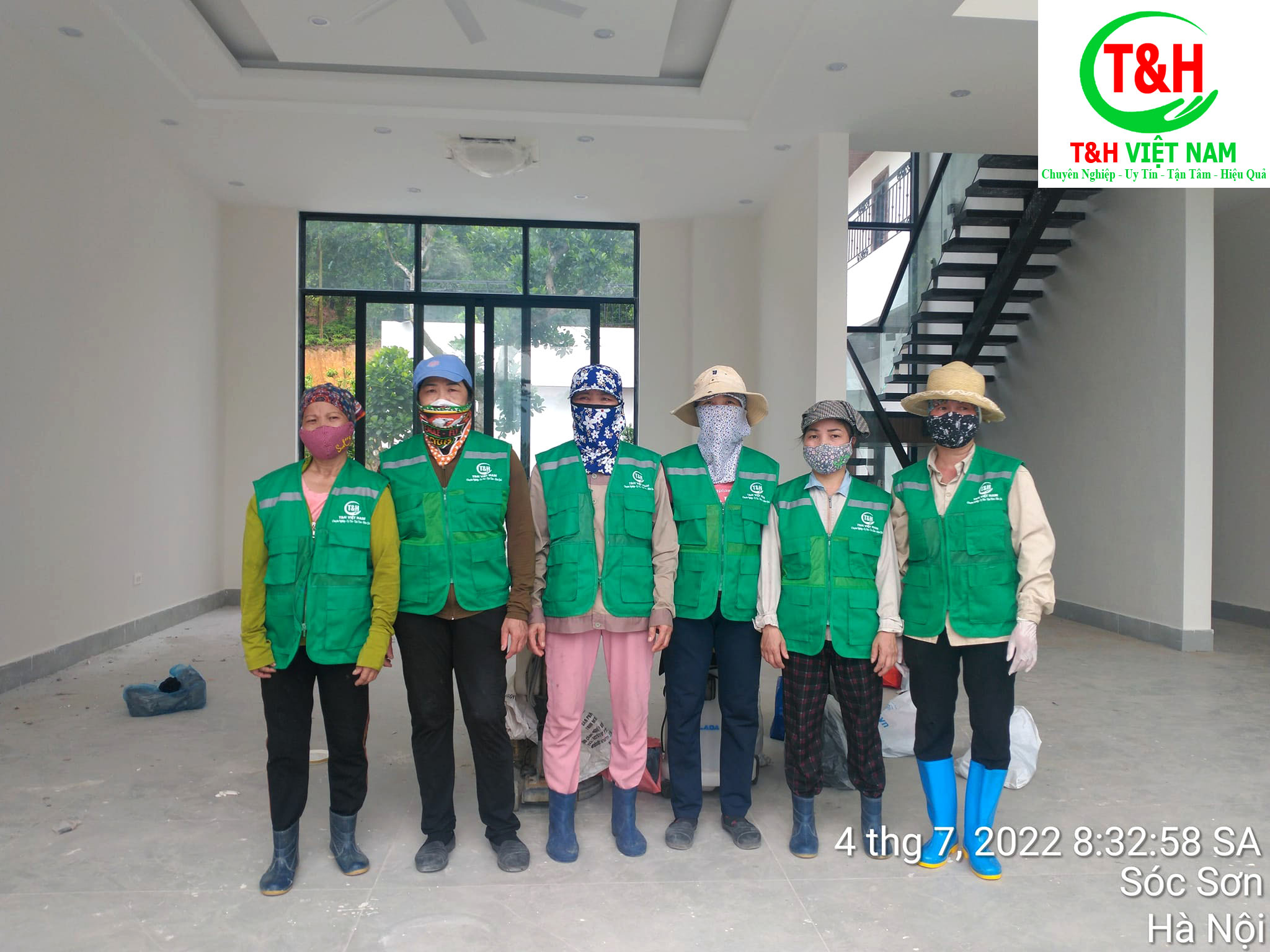 T&H Việt Nam - tổng vệ sinh sau xây dựng