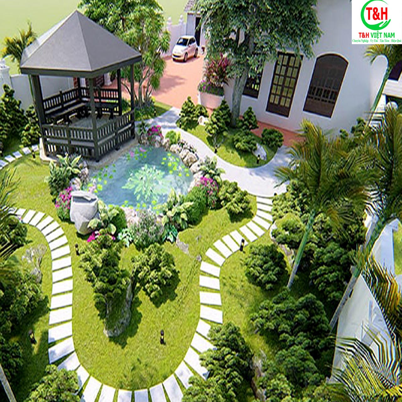 Dịch vụ cây xanh - cảnh quan T&H Việt Nam