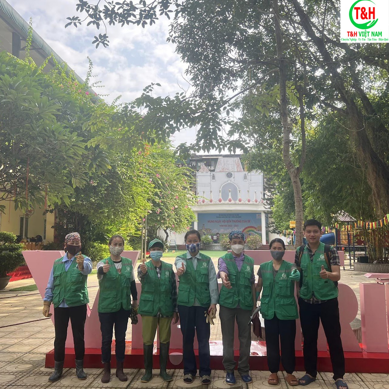 Vệ sinh công nghiệp T&H Việt Nam Cleaning