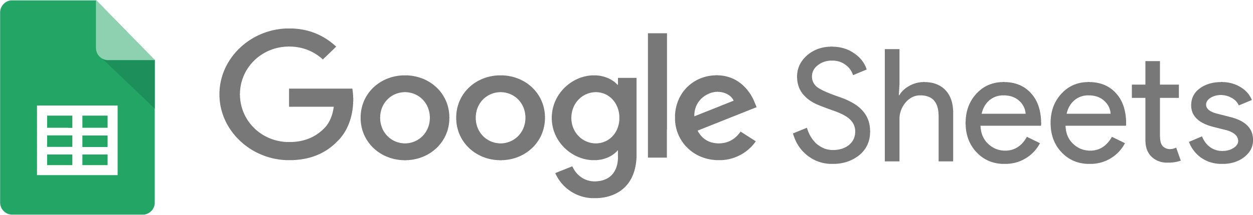 google sheets logo